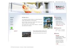 Homepage der Bau AG Kaiserslautern