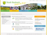 Die neue Website der Stadt Bexbach